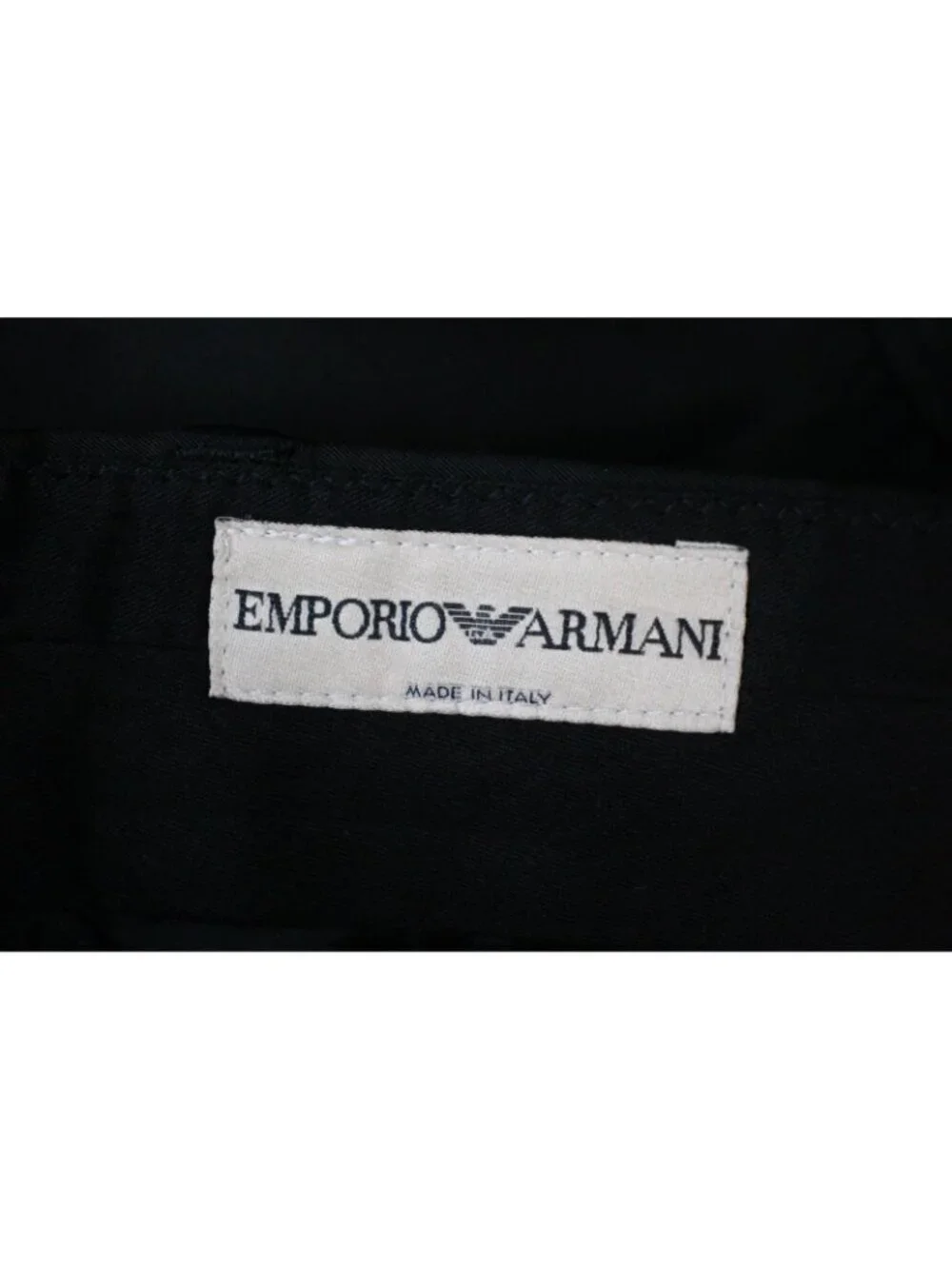 Vintage Emporio Armani Mens 32 x 30 Pleated Silky Shiny Pants F1420